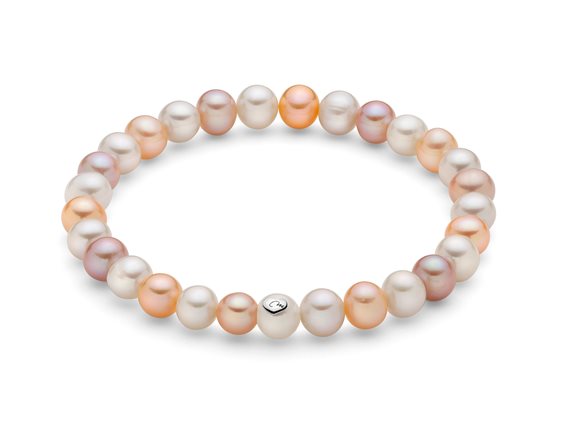 Bracciale Miluna Donna Giochi di perle in Argento Perla PBR2970 - PBR2970